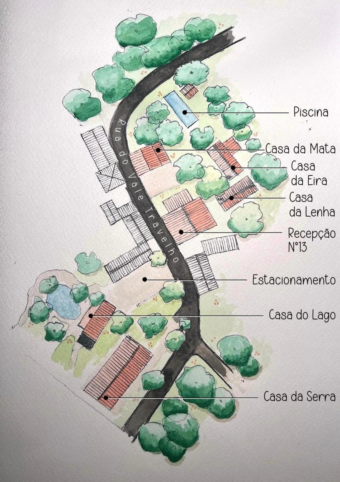 Casa Oliva - Casa Da Serra Porto de Mós Esterno foto